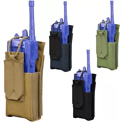 Condor 191229 Patrol Radio Pouch Gen II MOLLE PALS Modular Comms Walkie Pouch • $13.95