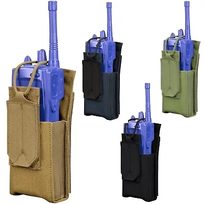 Condor 191229 Tactical MOLLE Patrol Radio Pouch Gen II PALS Modular Walkie Pouch • $13.95