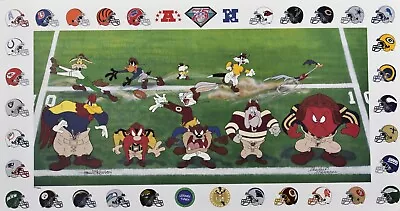 Three Yards And A Cloud Of Dust- WB/NFL -Signed L.E. Lithograph • $50