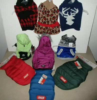 $12.89 • Buy Holiday Pet Dog Cat Costume Sweater Coat Jacket Pajamas Hoodie Puffer