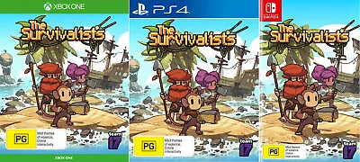 $85 • Buy The Survivalists PS4 XBOX One Nintendo Switch Family Kids Build & Survive Game