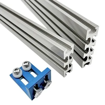 Multi Track T-Slot Profile Fence Saw Table Sliding Push Block Bakelite Milling • $76.99