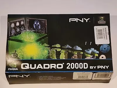 VCQ2000 DVI-PB PNY NVIDIA Quadro 2000D GDDR5 1GB NEW!!!! • $79.99