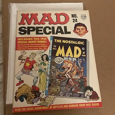 Mad Magazine Special Number 24 1977 With Comic Insert VG Shipping Included • $16.90