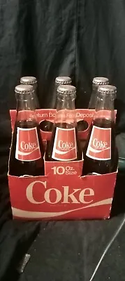 Vintage 10 Oz Coke Bottles • $30