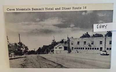 Early Mcconnellsburg Pa Cove Mountain Summit Hotel Diner Route 16 Rare Postcard • $9.90