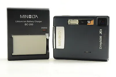 [Excellent++] Minolta Dimage Xt Black Compact  Digital Camera W/ Battery And • $98