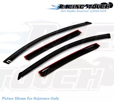 JDM Visors Deflector 4pcs Rain Guard Mazda Mazda3 MazdaSpeed 3 2010 2011 2012 • $35.65