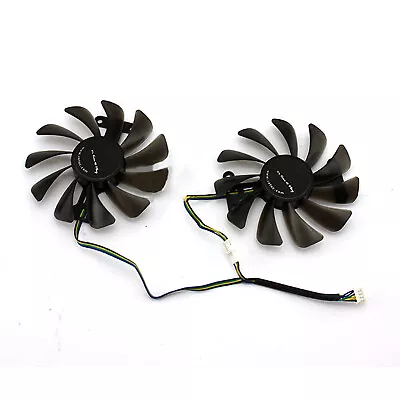 2PCS Graphics Card GPU Cooling Fan For ZOTAC GeForce GTX 1080 1070 AMP Edition • $21.11