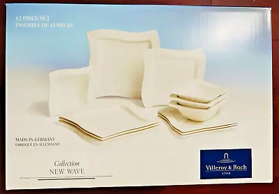 Villeroy & Boch New Wave Collection Premium Porcelain Set - 12 Piece Set • $140.25