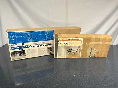 GMP Cricket/Cobra Boxes Parts Vintage RC Helicopter • $145