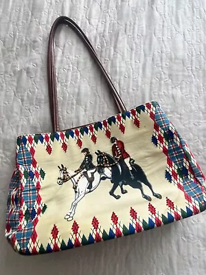 Vintage Beaded Horse Purse • $12