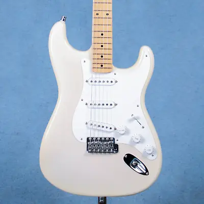 Fender American Vintage 1956 Stratocaster Electric Guitar W/Case - Aged White Bl • $3359