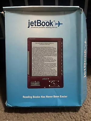 ECTACO JetBook EReader Translator Red Universal Portable Reading Device • $82.50