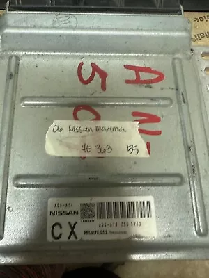 A56-A14 Z0D Nissan Maxima Ecm Ecu Computer 2006 • $60