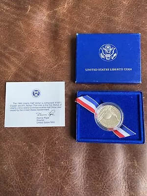 1986 United States Liberty Half Dollar Coin Commemorative Ellis Island • $12.95