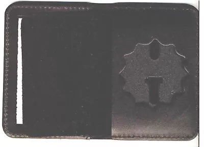 £19.18 • Buy Jersey City Police Sergeant's Cut-Out Shield/ID Book Wallet (Badge Not Included)