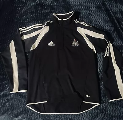 Newcastle United Football Soccer Sweatshirt Jacket Adidas 2005 Mens Small • $39.99