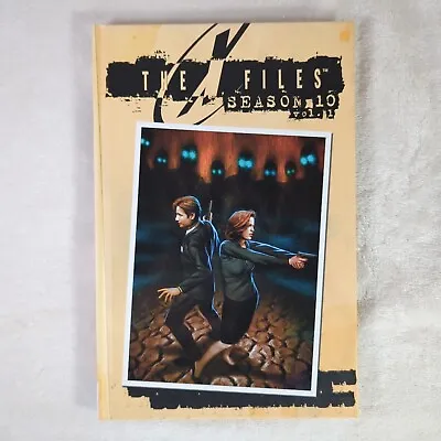 X-Files Season 10 Volume 1 Hardcover Joe Harris Agents Mulder Scully 2013 IDW • $9.99