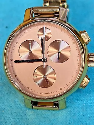 Movado BOLD Rose Gold Watch Chrono • $229.99