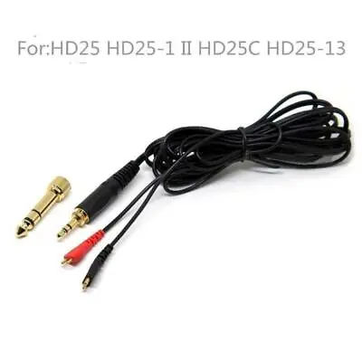 £7.66 • Buy Headphone Coil Cable Cord For Sennheiser Hd25 Hd560 Hd540 Hd480 Hd430 414 H
