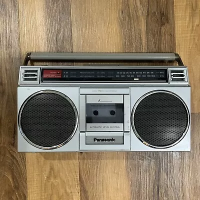 Panasonic RX-4920 AM/FM Stereo Cassette Boombox GhettoBlaster VTG See Notes • $59.50