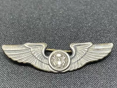 RARE VTG WW2 US AAF Army Air Corps Aircrew WINGS Sterling Silver World War II • $69.95