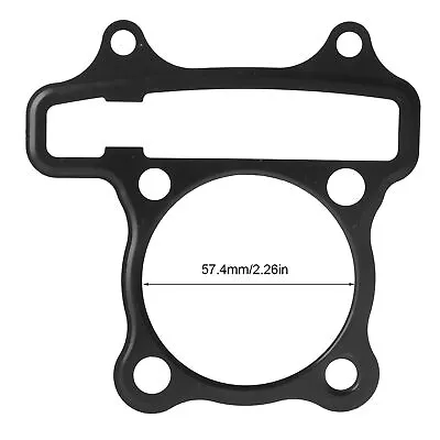 SPG 2pcs Cylinder Gasket Set 57.4mm For Moped Go Karts GY6 50cc 60cc 80cc 100cc • $18.43