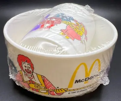 Sealed Vintage McDonald's Plastic Cup & Bowl Set By Whirley Industries 1987 USA • $14.95