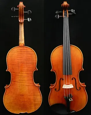 Exceptional 7/8 Violin Master's Own Work 200-y Old Spruce No. W.01 • $1399