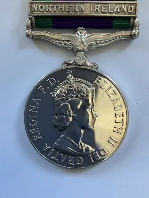 QE11R Campaign Service Medal (NI) S 4072398 SAC C.E. Williams R.A.F. • £125