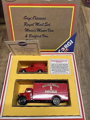 Corgi Toys  Classics - Royal Mail Set - Morris Minor Van - Bedford Van 1:43 • £15