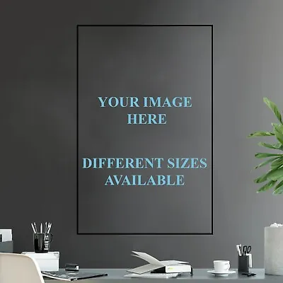 Custom Printed Poster Many Sizes Photo Your Own Image Picture Art Drawing Design • $14.99