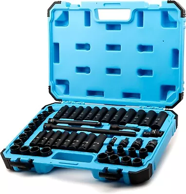3/8-Inch Drive Master Impact Socket Set With Adapters And Extensions Premium • $109.39