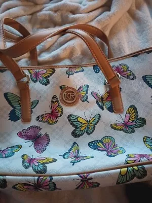 Kim Rogers Handbag - Purse -  Butterfly - Compartments • $19.99