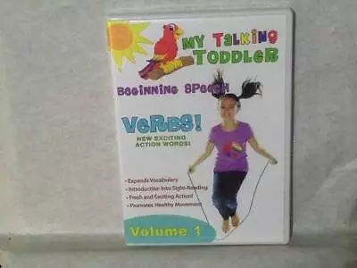 My Talking Toddler-VERBS! - DVD - VERY GOOD • $5.43