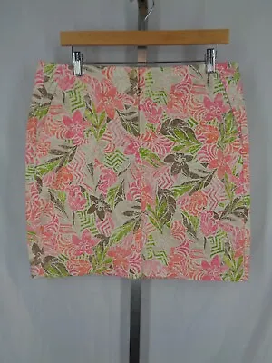 J Jill Live In Chino Floral Skirt Size 10  • $24.95