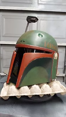 STAR WARS Boba Fett Helmet Cosplay Prop Replica 3D Printed 1:1 • $18.50