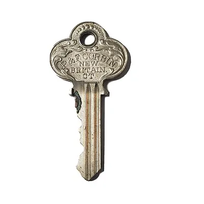 Vintage P & F Corbin Ornate Key New Britain CT Approx 2  Long Marked CR 1117720 • $7.73