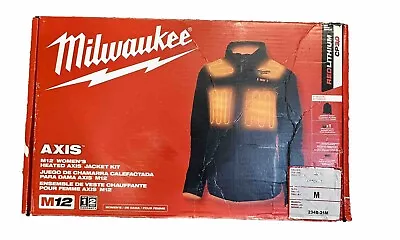 Milwaukee 234B-21M 12V Women's Heated AXIS Jacket Kit Black (Medium) LN • $137.50