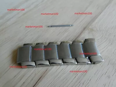 £24.50 • Buy Silver Top 6 FIXED Links To Fit AR2434/AR2477/ ART3037 Armani Men's Watch Strap 