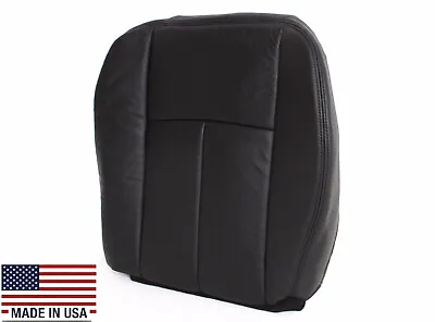 For 2007 Chevy Trailblazer LT LS Driver Side Bottom Leather Seat Cover In Black • $148.79