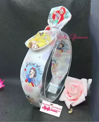 £3.99 • Buy Disney Princess Headband Hairband Hair Band Belle Snow White Cinderella Dress