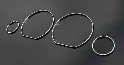 $14.95 • Buy VW Golf Jetta MK3 3 Vento Chrome Speedometer Gauge Dash Dial Rings Bezel Trim