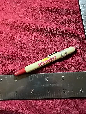 Vintage Grocery Store Mechanical Grease Pencil Sunsweet Tenderized Fruits. • $14.95