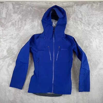 Patagonia Triolet G. Tex Jacket Women XXS Cobalt Blue DWR Full Zip NWT $449 • $309.44