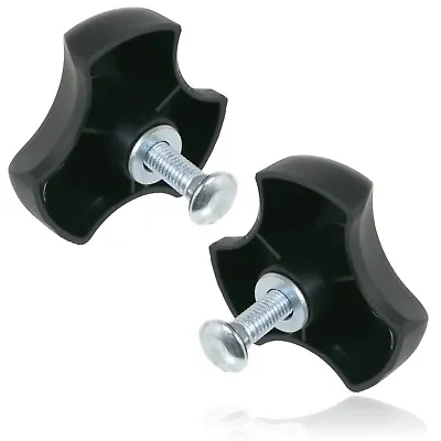 Lawnmower Handle Wing Nut And Bolt M8 Screw Fit QUALCAST X 2 • £8.99