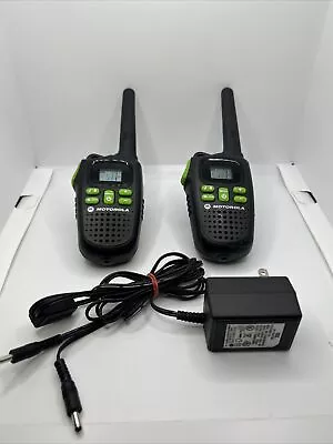 Pair Of Motorola Talkabout MD200R 22 Channel Two Way Radio Walkie Talkie Tested✅ • $14.68