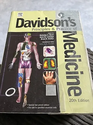 Principles And Practice Of Medicine By Davidson 20th Edition • £35