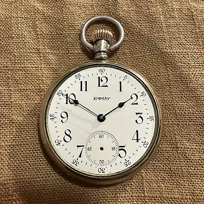 Antique Equity Watch Co. Pocket Watch • $35